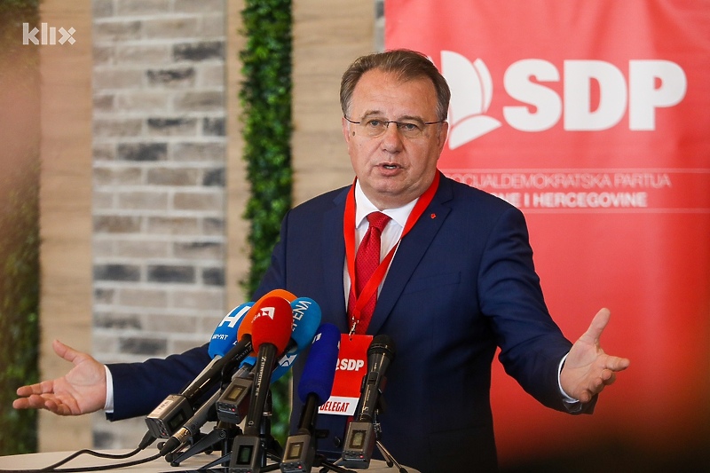 Nermin Nikšić, predsjednik SDP-a (Foto: I. L./Klix.ba)