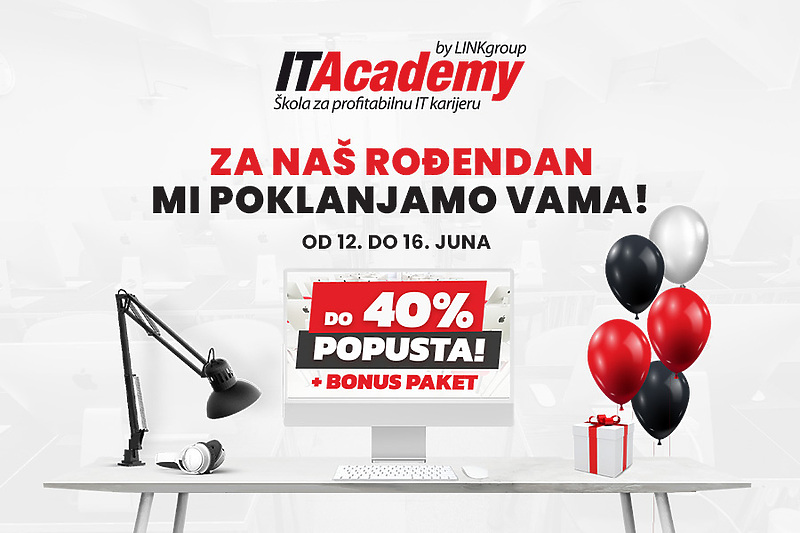 ITAcademy slavi rođendan i poklanja popust