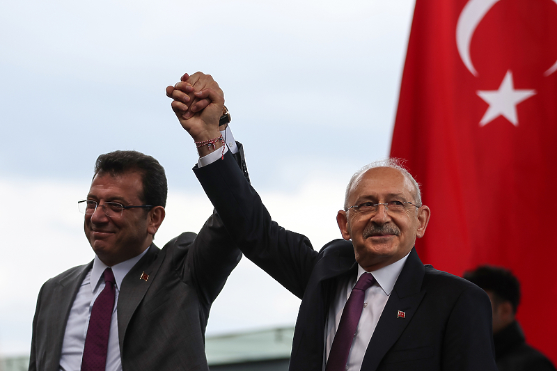 Ekrem Imamoglu i Kemal Kilicdaroglu (Foto: EPA-EFE)