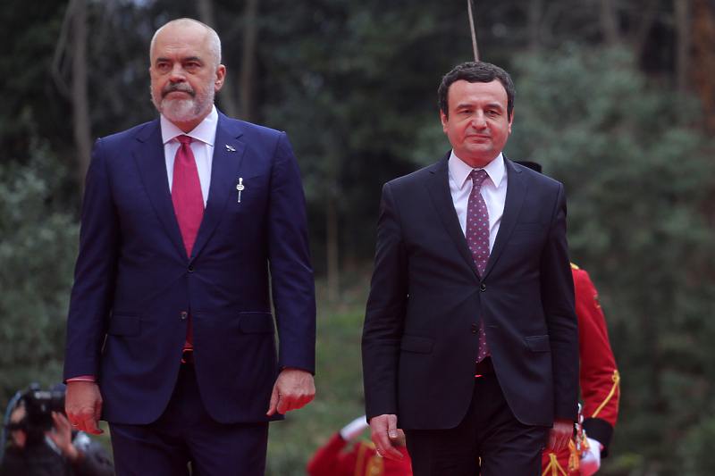 Edi Rama i Albin Kurti (Foto: EPA-EFE)