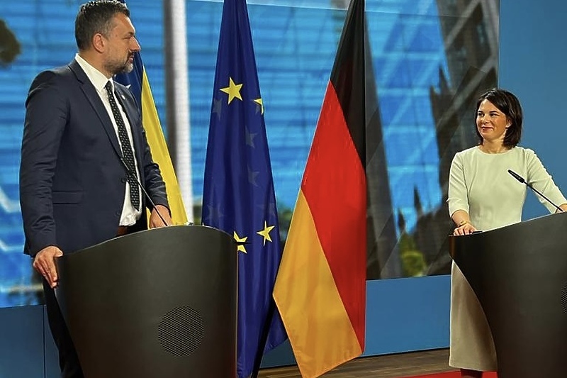 Konaković sa Baerbock: Tema su bile investicije u BiH, ali i priznavanje bh. vozačkih dozvola