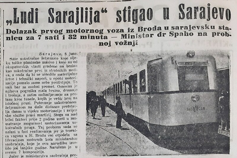 Tekst Jugoslavenskog lista iz 1938. (Foto: Historijski arhiv Sarajevo)