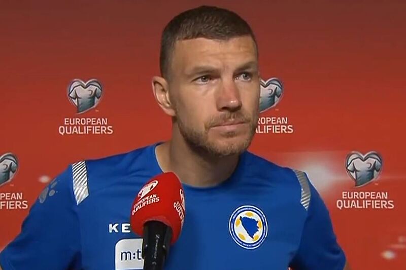 Edin Džeko (Screenshot/BHT)