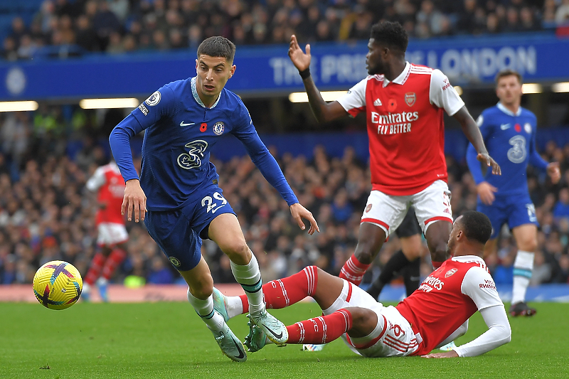 Havertz u meču protiv Arsenala (Foto: EPA-EFE)