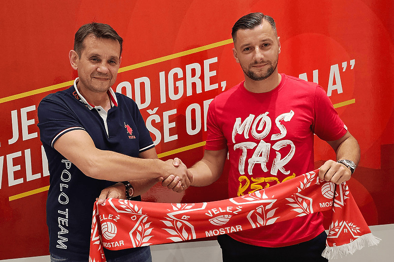 Sanjin Alagić i Adnan Džafić (Foto: FK Velež)