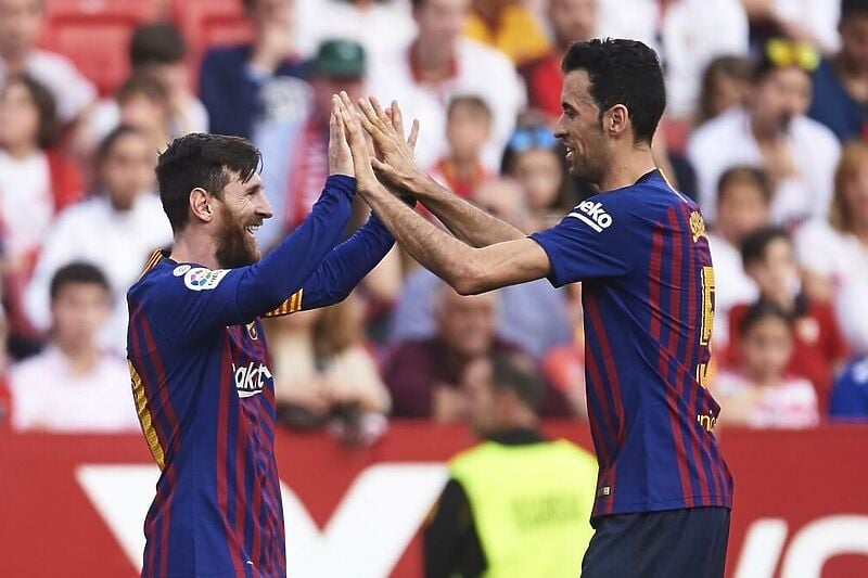Messi i Busquets su u Barceloni zajedno proveli 13 sezona (Foto: Twitter)