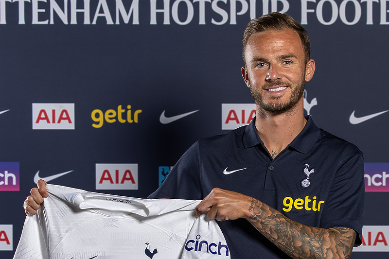 Maddison jučer predstavljen u Tottenhamu (Foto: Tottenham)