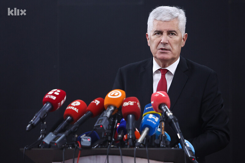 Dragan Čović nakon sastanka u Konjicu (Foto: I. L./Klix.ba)