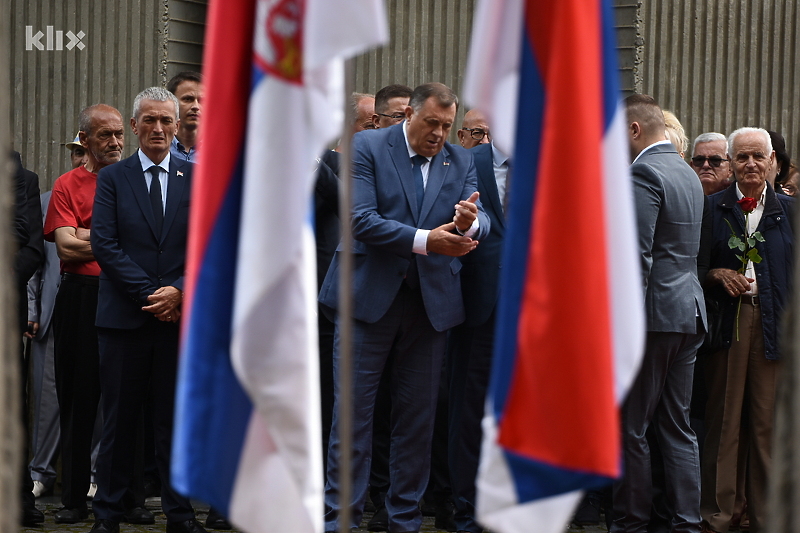 Milorad Dodik na obilježavanju godišnjice Bitke na Kozari (Foto: E. M./Klix.ba)