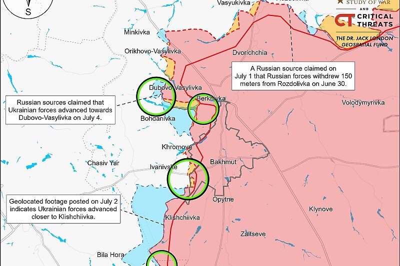 Mapa: ISW