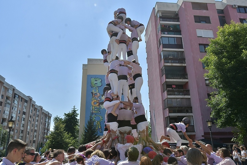 Katalonski "ljudski tornjevi" Minyons de Terrassa (Foto: I. Š./Klix.ba)