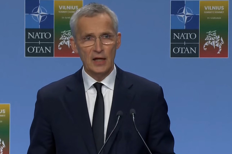 Jens Stoltenberg (Screenshot: NATO)