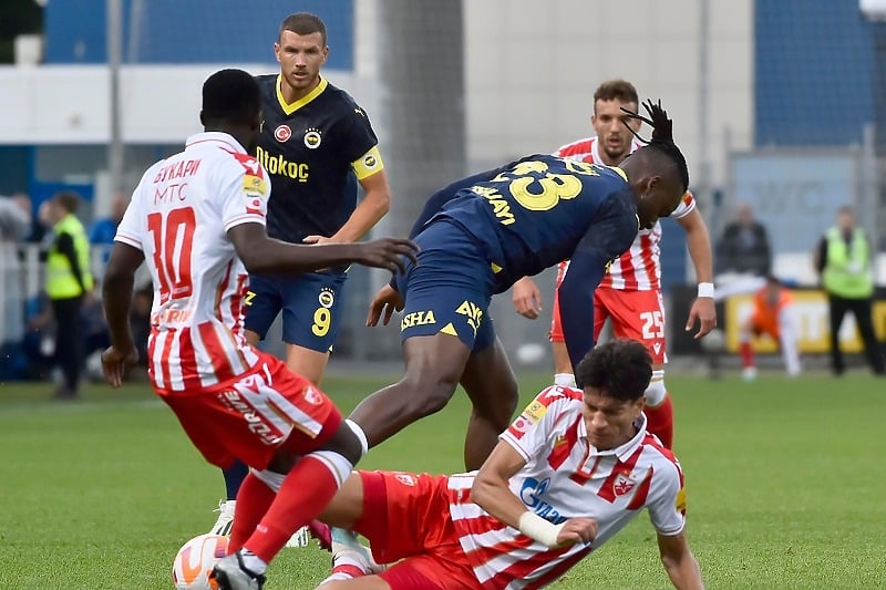 Detalj s utakmice između Fenerbahčea i Crvene zvezde (Foto: FK Crvena zvezda)