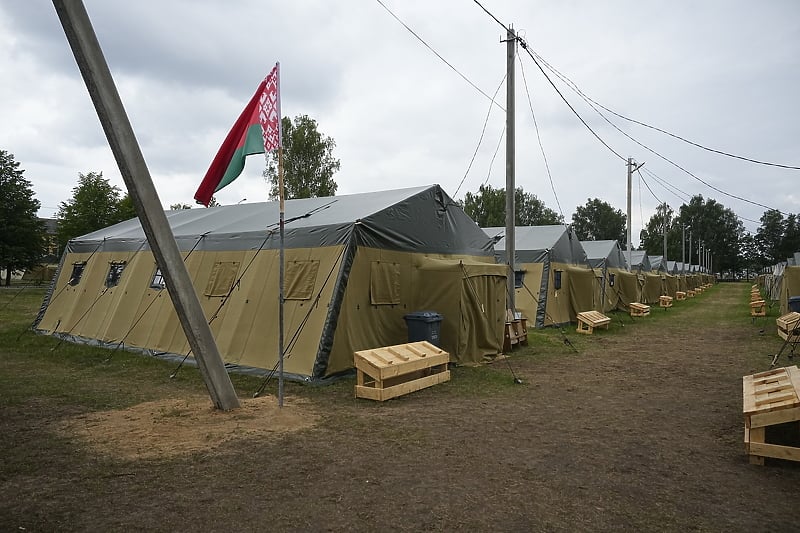 Kamp za Wagnerovce u Bjelorusiji (Foto: EPA-EFE)