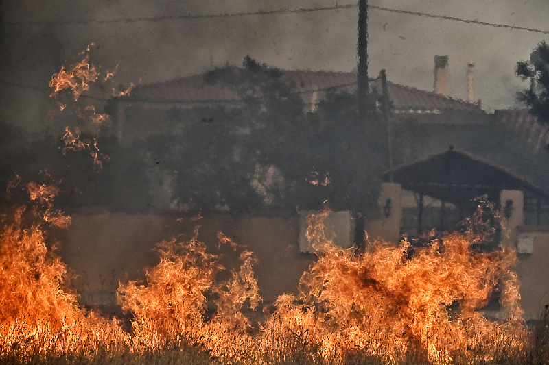 Požar u Grčkoj (Foto: EPA-EFE)