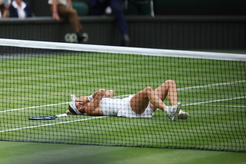 Reakcija Vondroušove nakon osvajanja Wimbledona