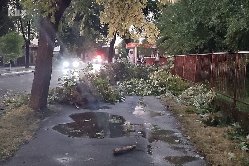 Bijeljina nakon oluje (Foto: Bijeljina danas)