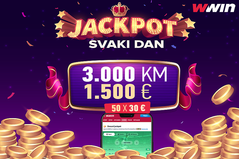 Jackpot u WWin kladionicama