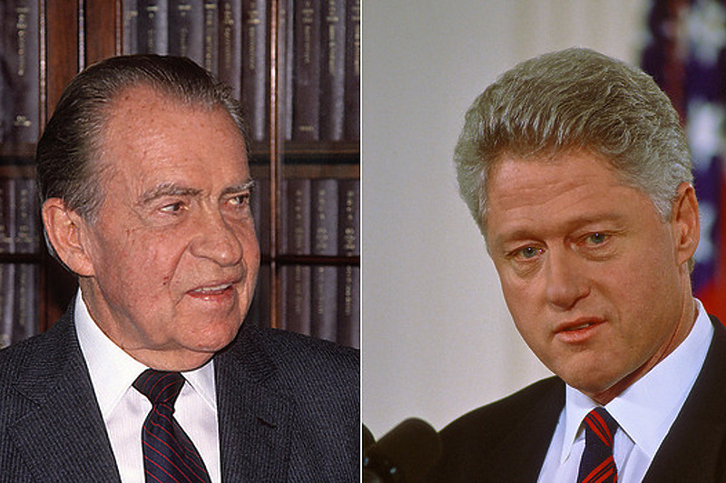 Nixon i Clinton (Foto: Shutterstock)
