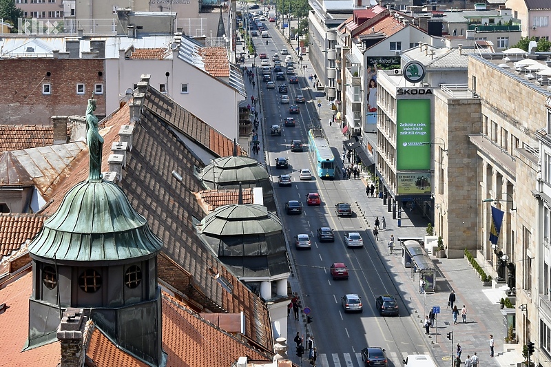 Titova ulica, Sarajevo (Foto: I. Š./Klix.ba)