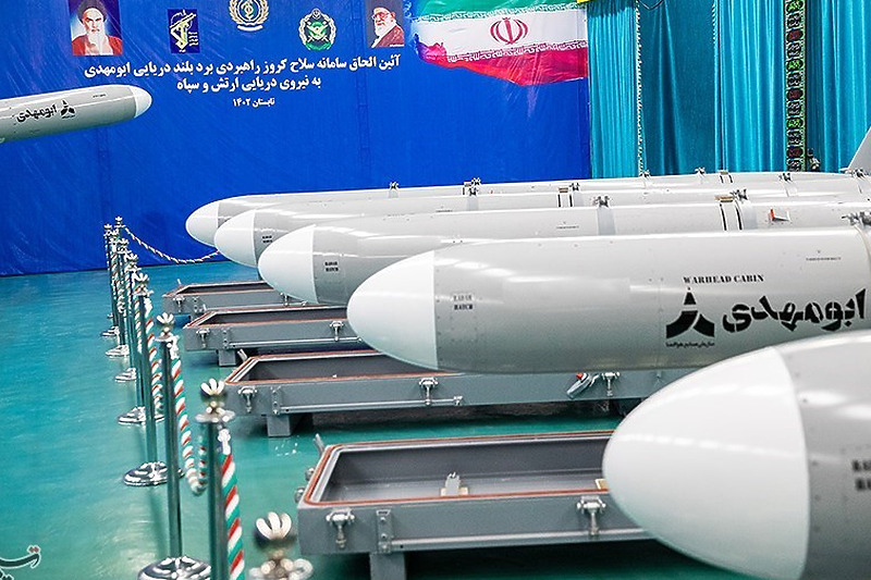Rakete kojima će biti opremljeni iranski brodovi (Foto: Twitter)