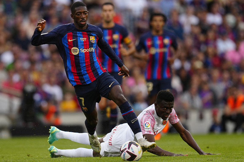 Dembele u dresu Barcelone