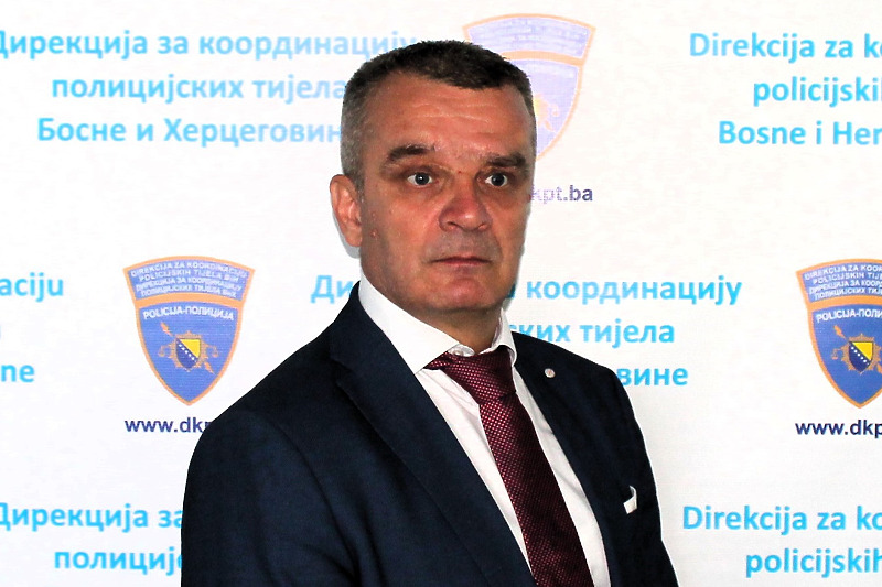 Enes Karić, direktor DKPT-a (Foto: Direkcija za koordinaciju policijskih tijela BiH)