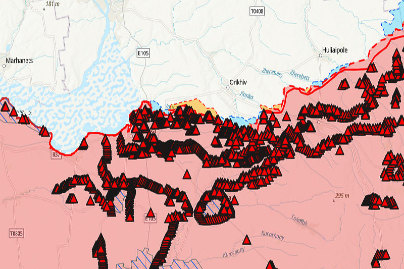 Mapa: ISW