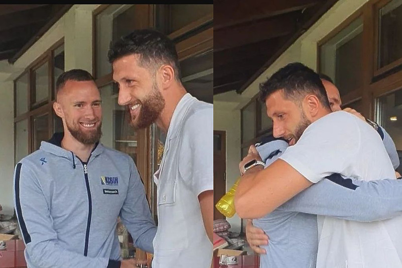 Džanan Musa i Jusuf Nurkić (Foto: KS BiH)