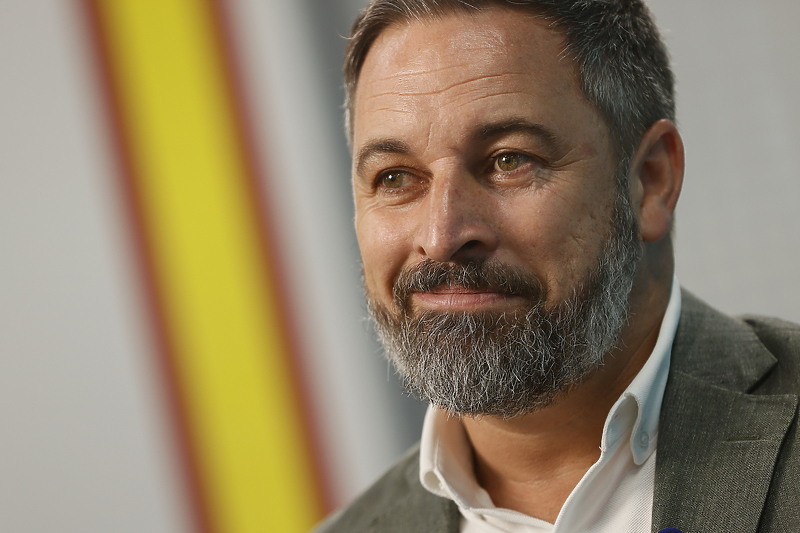 Santiago Abascal, lider desničarske partije Vox (Foto: EPA-EFE)