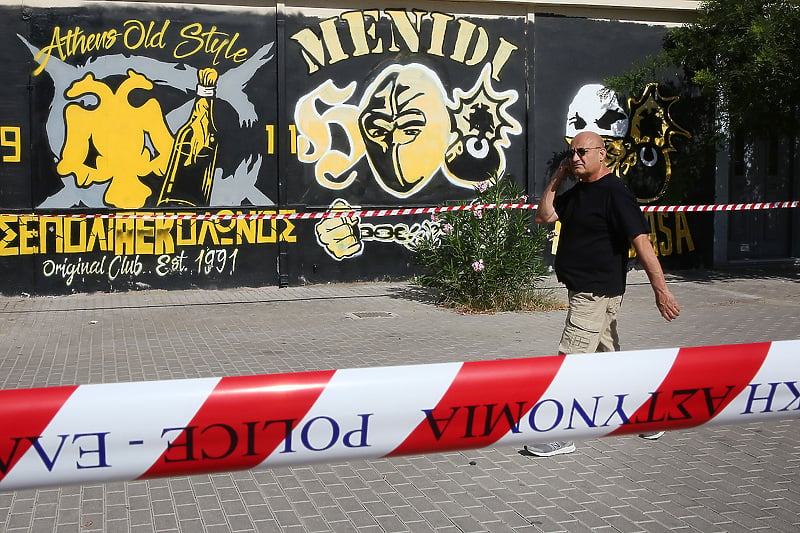 Mjesto nesreće u Atini (Foto: EPA-EFE)