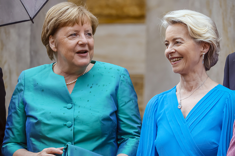 Angela Merkel i Ursula von der Leyen (Foto: EPA-EFE)