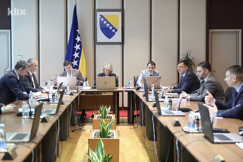 Vijeće ministara Bosne i Hercegovine (Foto: I. L./Klix.ba)