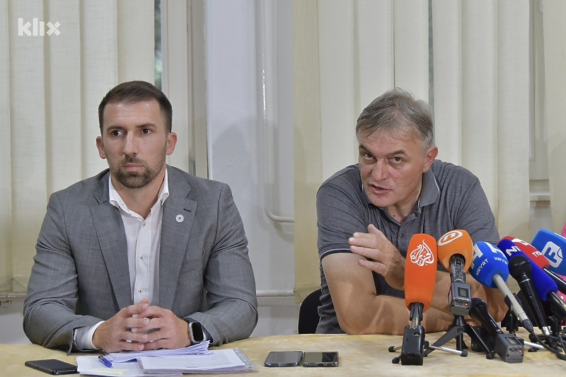 Adnan Delić i Samir Suljagić (Foto: I. Š./Klix.ba)