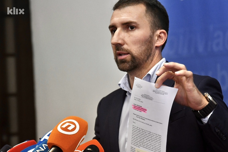 Adnan Delić, ministar za rad i socijalnu politiku FBiH (Foto: D. S./Klix.ba)