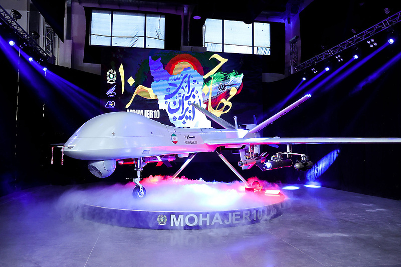 Nova bespilotna letjelica "Mohajer" (Foto: EPA-EFE)