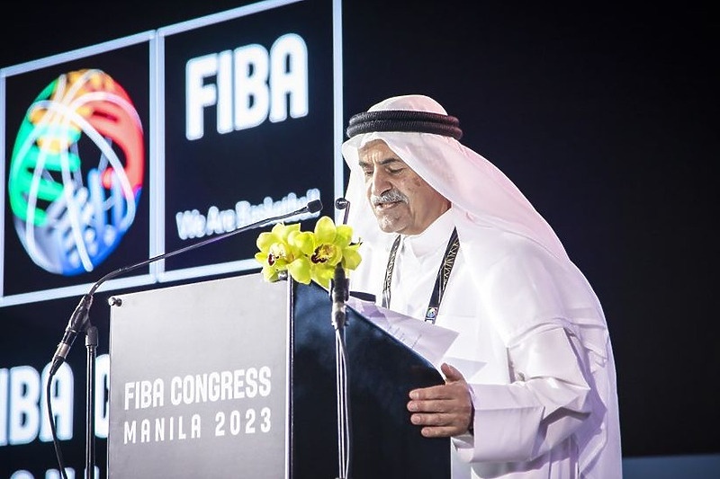 Al Thani dugo je angažovan u košarci (Foto: FIBA)