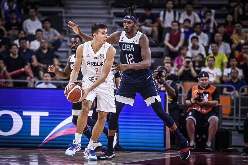 Bogdan Bogdanović u dresu reprezentacije Srbije (Foto: FIBA)