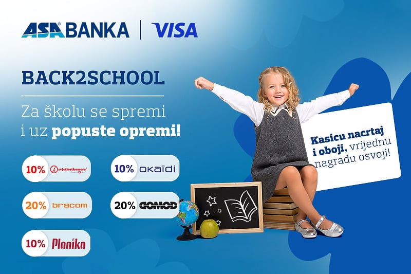 "Back to School" akcija ASA Banke