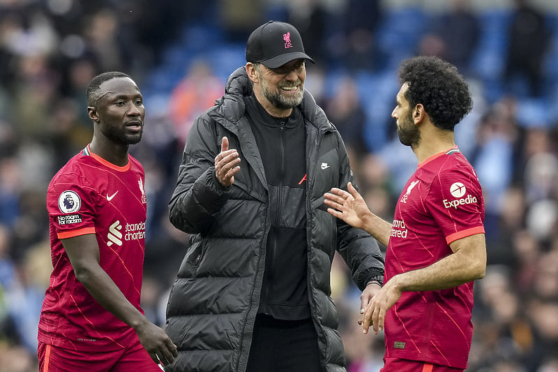 Klopp i Salah