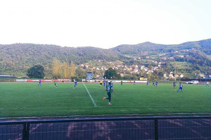 Detalj s utakmice u Goraždu (Foto: FK Goražde / Facebook)