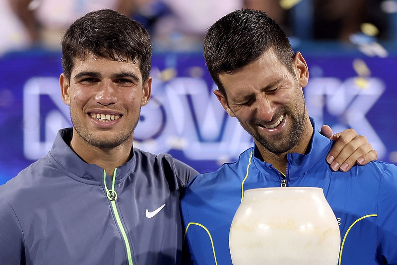 Alcaraz i Đoković odigrali su dva sjajna finala ovoga ljeta (Foto: ATP)