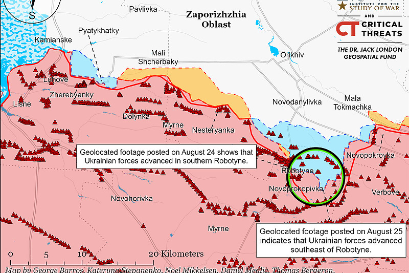 Mapa: ISW