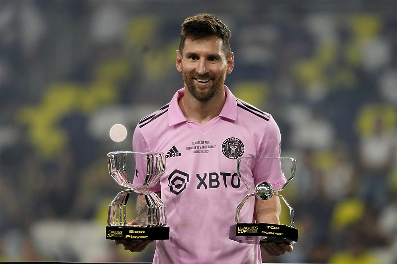 Messi je već počeo osvajati trofeje u Interu