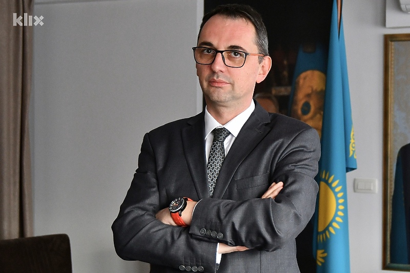 Amel Dizdarević,  počasni konzul Republike Kazahstan u Bosni i Hervegovini (Foto: I. Š./Klix.ba)