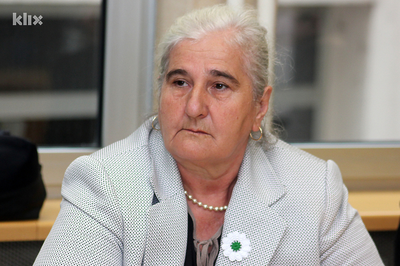 Munira Subašić, predsjednica Pokreta "Majke enklave Srebrenica i Žepa" (Foto: D. S./Klix.ba)