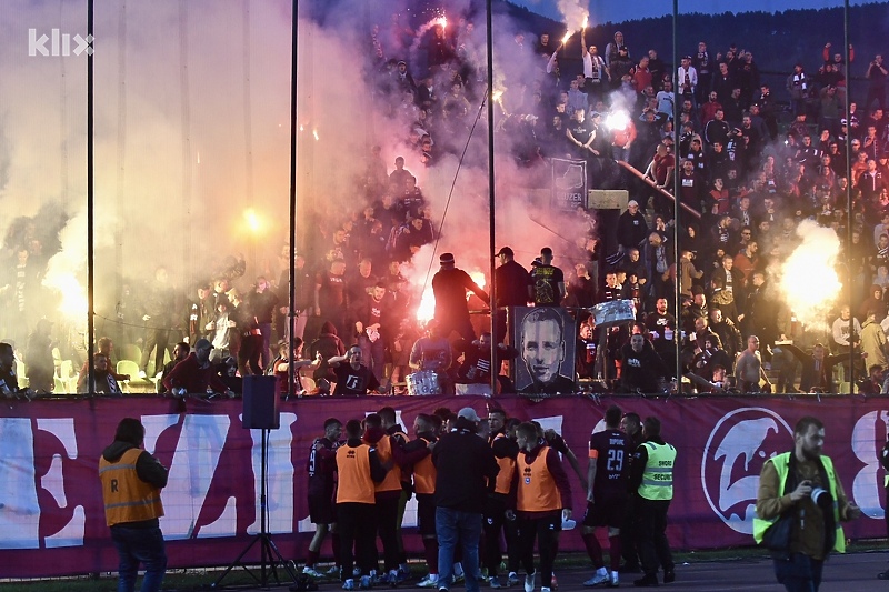 Navijači Sarajeva žele četvrtu uzastopnu pobjedu (Foto: T. S./Klix.ba)