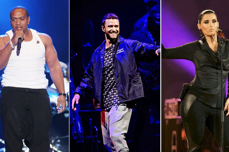 Timbaland, Timberlake i Furtado (Foto: EPA/Shutterstock)