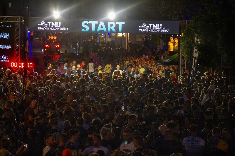 Više od hiljadu takmičara na startu Travničke noćne utrke