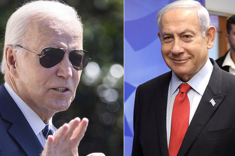 Joe Biden i Benjamin Netanyahu (Foto: EPA-EFE)